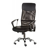 Крісло офісне Supreme black сітка