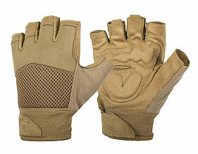 Тактичні рукавички без пальців Helikon-Tex Half Finger Mk2 чорні та койот