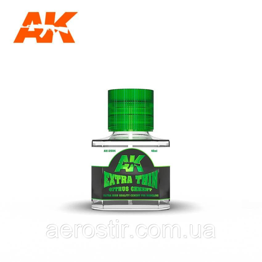 EXTRA THIN CITRUS CEMENT 40ml. AK-Interactive 12004