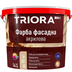 Фарба фасадна акрилова "TRIORA" 3,5 кг
