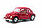 Модель легкова Kinsmart Volkswagen Beetle (1967) 5'' KT5056W метал інерційна машинка для дітей Кінсмарт, фото 6