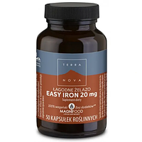 Железо Комплекс с Железом 50 кап Terranova Easy Iron 20 mg Великобритания Доставка из ЕС