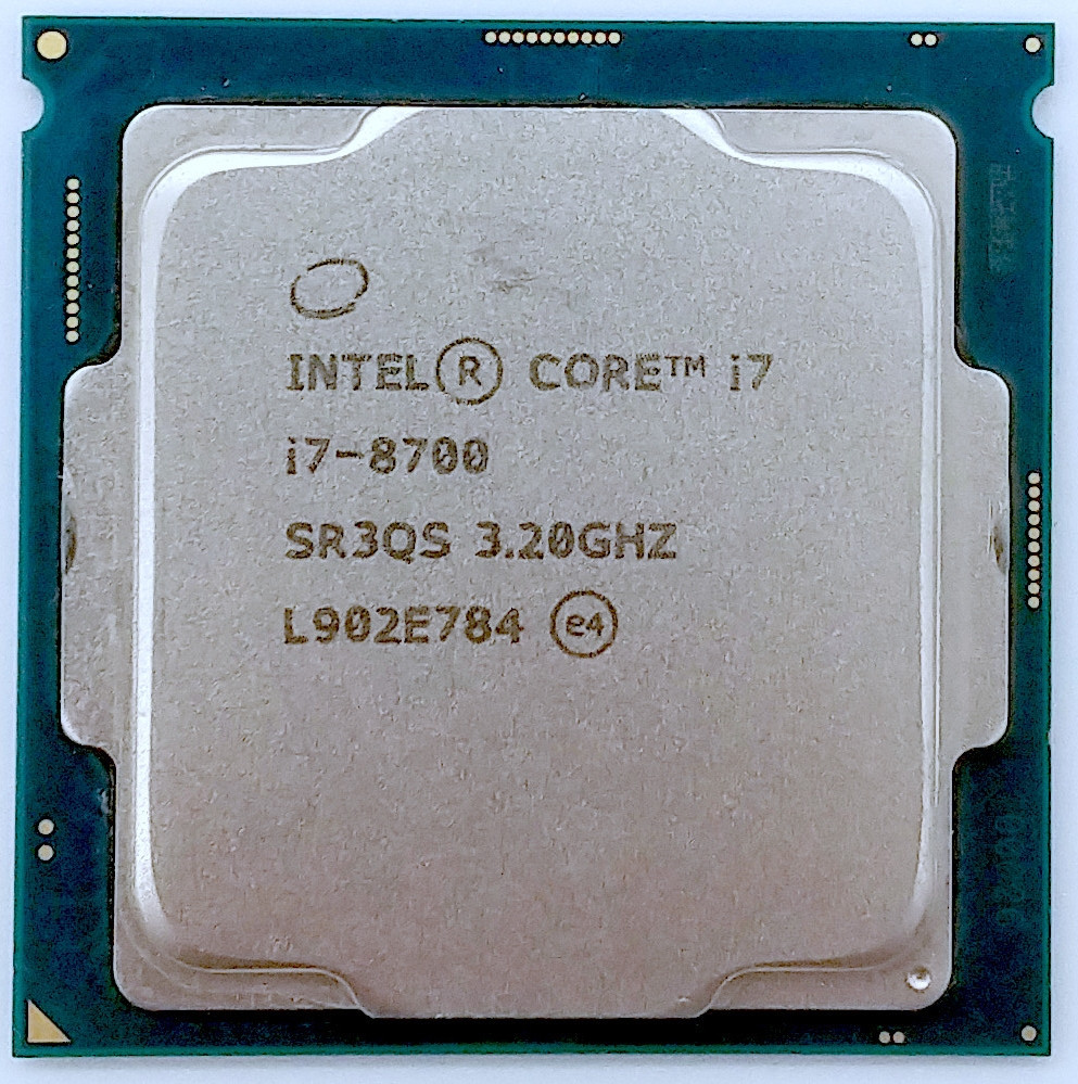 Процесор Intel Core i7-8700  / FCLGA1151 / 3.2 Ghz, фото 1
