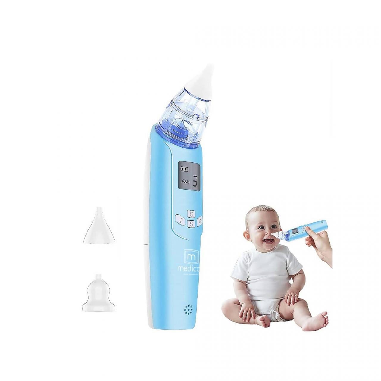 НАЗАЛЬНИЙ АСПІРАТОР (СОПЛЕОТСОС) MEDICA+ NOSE CLEANER 7.0 (ЯПОНІЯ)