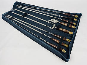 Набір шампурів у чехлі "САФАРІ"