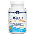 Рибовий жир з куркуміном Nordic Naturals "Omega Curcumin" 1200 мг + 400 мг (60 гелевих капсул), фото 3