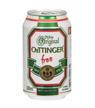 Пиво Світле Безалкогольне Oettinger Free Marke Original з/б 0,33 л Німеччина