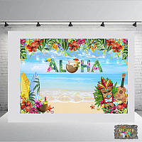 Банер  Aloha  2х3,2х2.5, на  День Народження. Печать баннера |Фотозона|Замовити банер