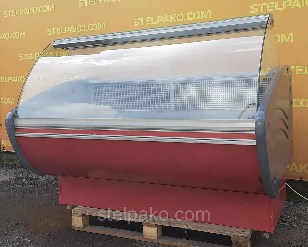 Холодильна охолоджувальна вітрина «Технохолод Кароліна» 1.6 м., (Україна), ідеальний стан, Б/у, фото 1