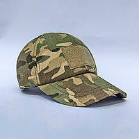 Военная кепка всу камуфляжная бейсболка мультикам с лепучкой на лбу 55