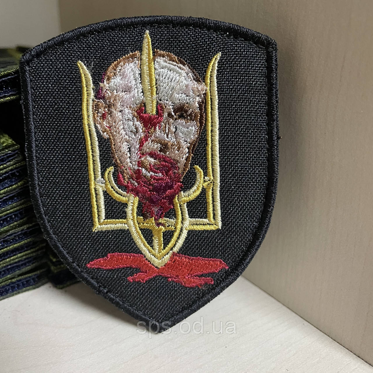 №72 Шеврон «путін» 8*6.5 см