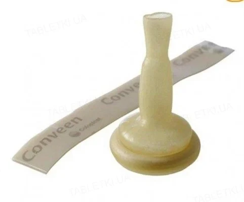 Уропрезерватив 5135 Coloplast Conveen, з липкою смужкою, пенильний, 35 мм, 1 шт