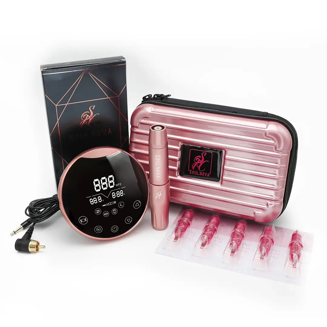 Машина для татуажу AVA SOULNOVA PMU MAKEUP KIT підходить під тату, фото 1