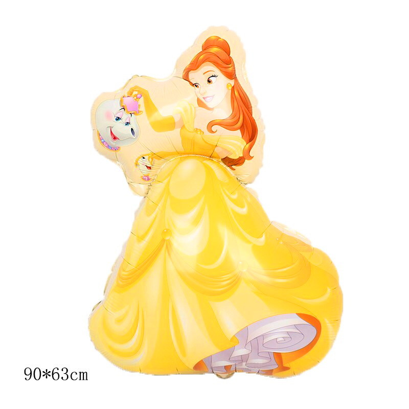 Фольгована фігурна куля "Бель". Розмір: 90см*63sм.