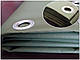 Тент універсальний водонепроникний із ПВХ тканини (450 / 650 г/м2) різні кольори, фото 3