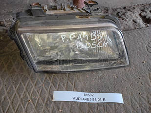 No592 Б/у Фара права для Audi A4 B5 1995-2001