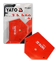 Магнітний Кутник Для Зварювання 30°, 45°, 60°, 75°, 90°, 135° YATO (YT-0867)