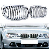 Решетка радиатора BMW E46/2003-2005 Купе рестайлинг глянец 51137064317 51137064318
