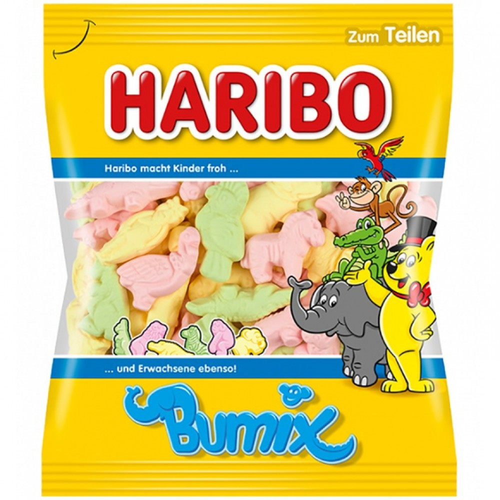 Жувальні цукерки Haribo Bumix зефір, 200 г, фото 1