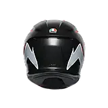 Мотошлем  AGV K6 Flash Matt Grey/Red, фото 2