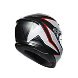 Мотошлем  AGV K6 Flash Matt Grey/Red, фото 6