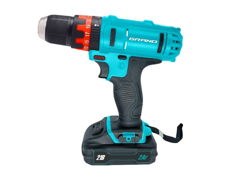Шуруповерт акумуляторний Grand ДA-21U/Li, фото 1