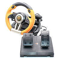 Ігрове кермо з педалями та коробкою передач Кермо для PC комп'ютера ноутбука PS PXN X3 Pro