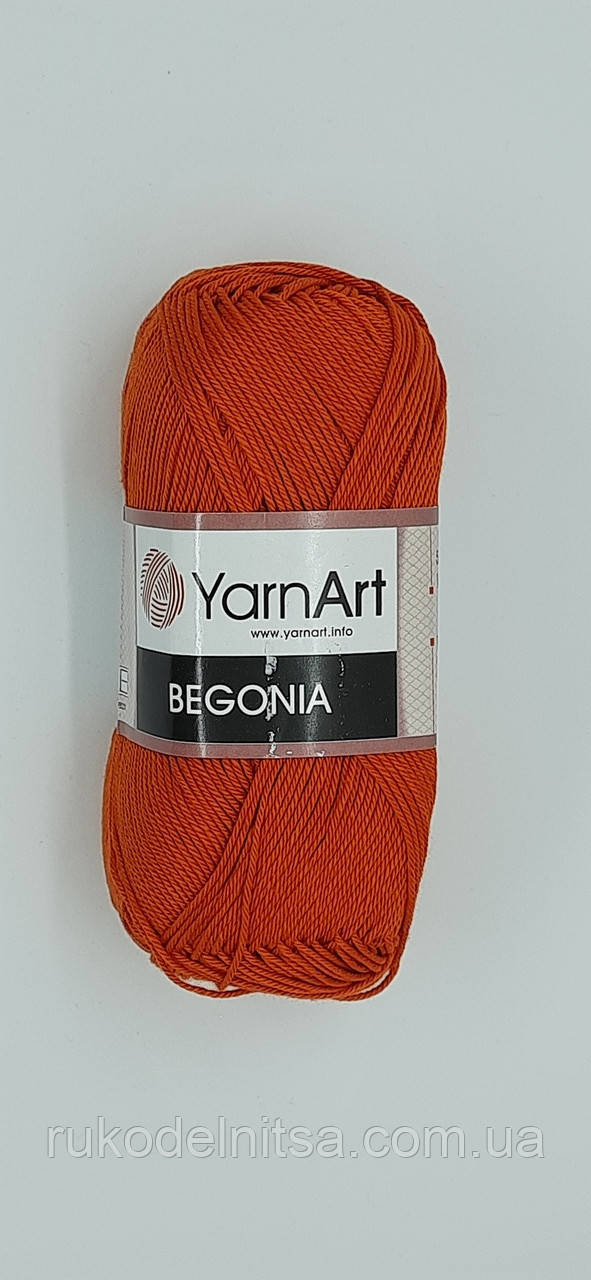 Купить Пряжа летняя YarnArt Begonia Ярнарт Бегония 100% мерсеризованный ...