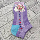 Шкарпетки жіночі короткі весна\осінь KAERDAN BF-07 36-41р.безшовні асорті(квіточки) 20008413, фото 3