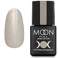 Гель-лак MOON FULL Opal color Gel polish №501, полупрозрачный с золотым шиммером