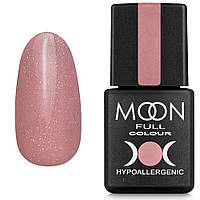 Гель-лак MOON FULL Opal color Gel polish №505, бежево-сиреневый с разноцветным шиммером