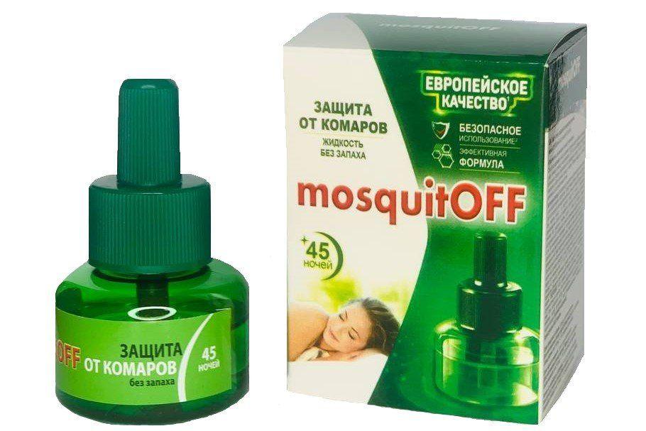 Рідина для фумігатору, Рідина від москітів mosquitOFF