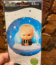 Фольгована кулька коло Босс Молокосос Baby Boss 18" Китай УП