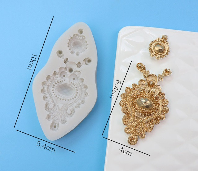 Силіконовий молд, форма, Прикраси №5, фото 1