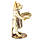Статуетка-конфетниця Кот з підносом 14x13x27 см. BST 03082, фото 2