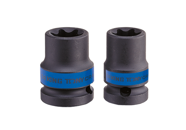 Головка торцева ударна TORX E-стандартне 3/4", E24, L = 56 мм King Tony, фото 1