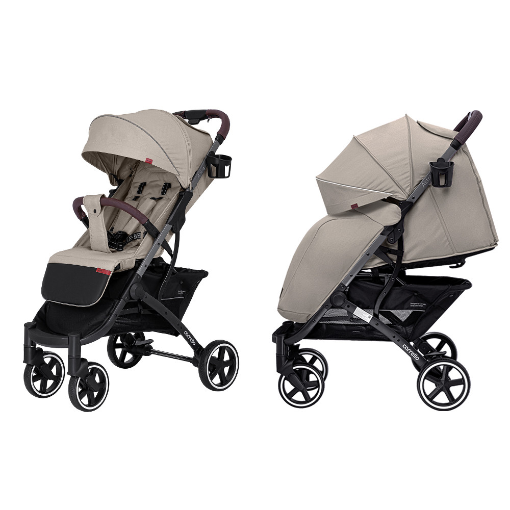 Коляска прогуляційної CARRELO Astra CRL-55/1 Snow Beige бежевий