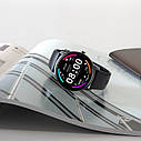 Смарт годинник Smart Watch Hoco Y4 з магнітним зарядом (Чорний), фото 7