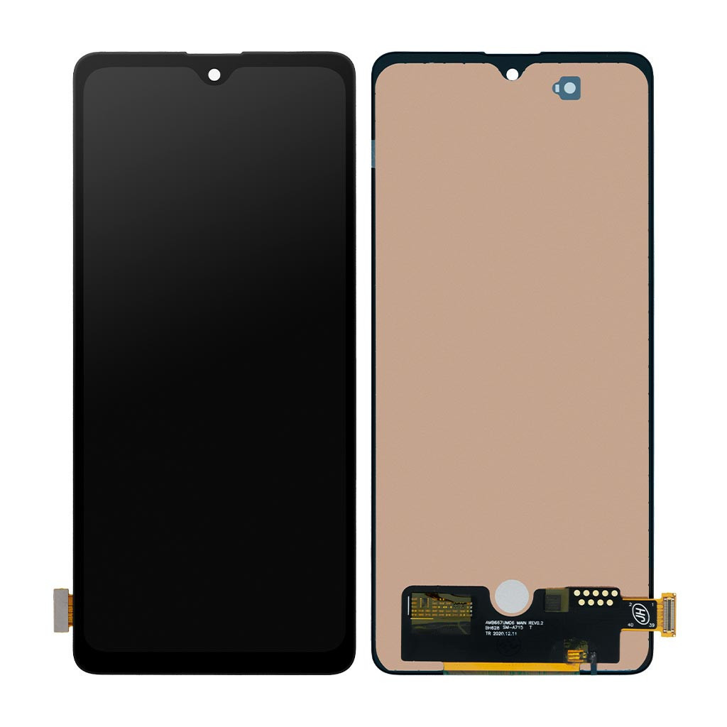 Дисплейний модуль Samsung A715 Galaxy A71, INCELL, Black