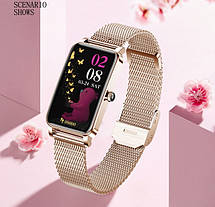 Жіночий смартгодинник Smart Braclet Gold, фото 6