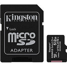 MicroSDXC (UHS-1) Kingston Canvas Select Plus 512Gb class 10 А1 (R-100MB/s) (adapter SD)