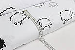 Б'язь з чорні овечки на білому тлі No241, фото 6