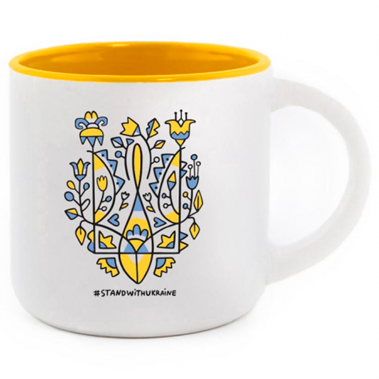 Чашка Герб України Жовта