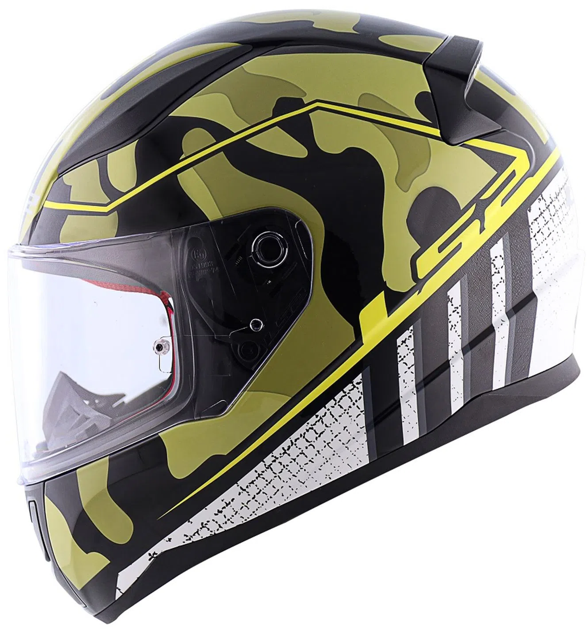 Мотошолом  LS2 FF353 Rapid Bravado жовтий, XL