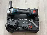 Болгарка акумуляторна безщіткова Makita DGA554, фото 7