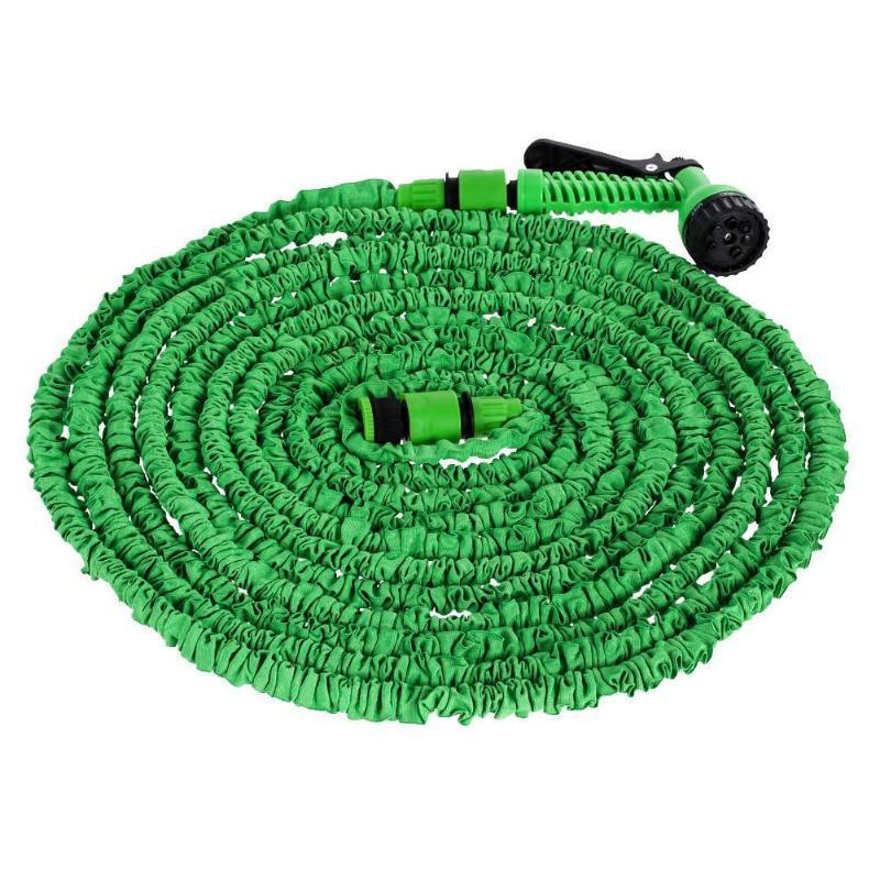 Шланг для поливу Magic hose (Xhose) 45 метрів і насадка-розпилювач Зелений