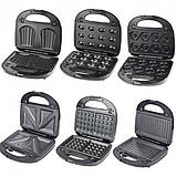 Сендвичница 6 в 1 Domotec MS-7706, фото 10