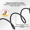 Дротові навушники з мікрофоном Picun C60 Black, фото 8