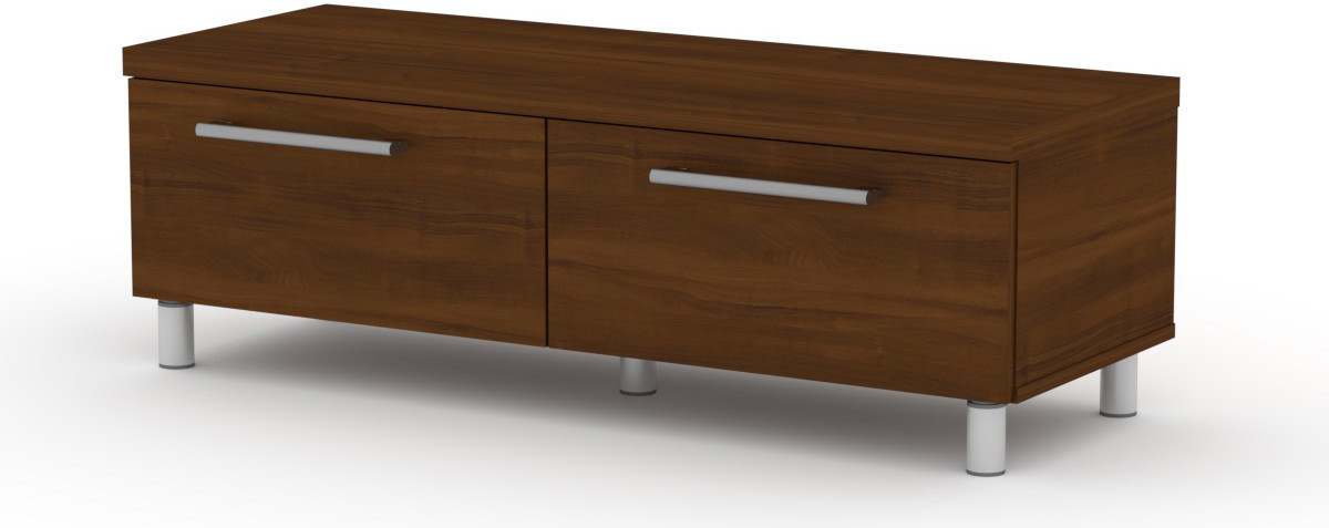 Тумба під ТВ МГ-2 горіх еко КОМПАНІТ (110x40x36.4 см), фото 1