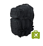 Великий рюкзак Mil-Tec Assault Black 20L 14002002, фото 5